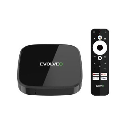 !ROZBALENO! EVOLVEO MultiMedia Box A4, 4k Ultra HD, 32 GB, Android 11