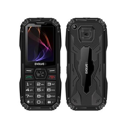 !ROZBALENO! EVOLVEO MaxPhone A1, tlačítkový Dual SIM telefon, černý