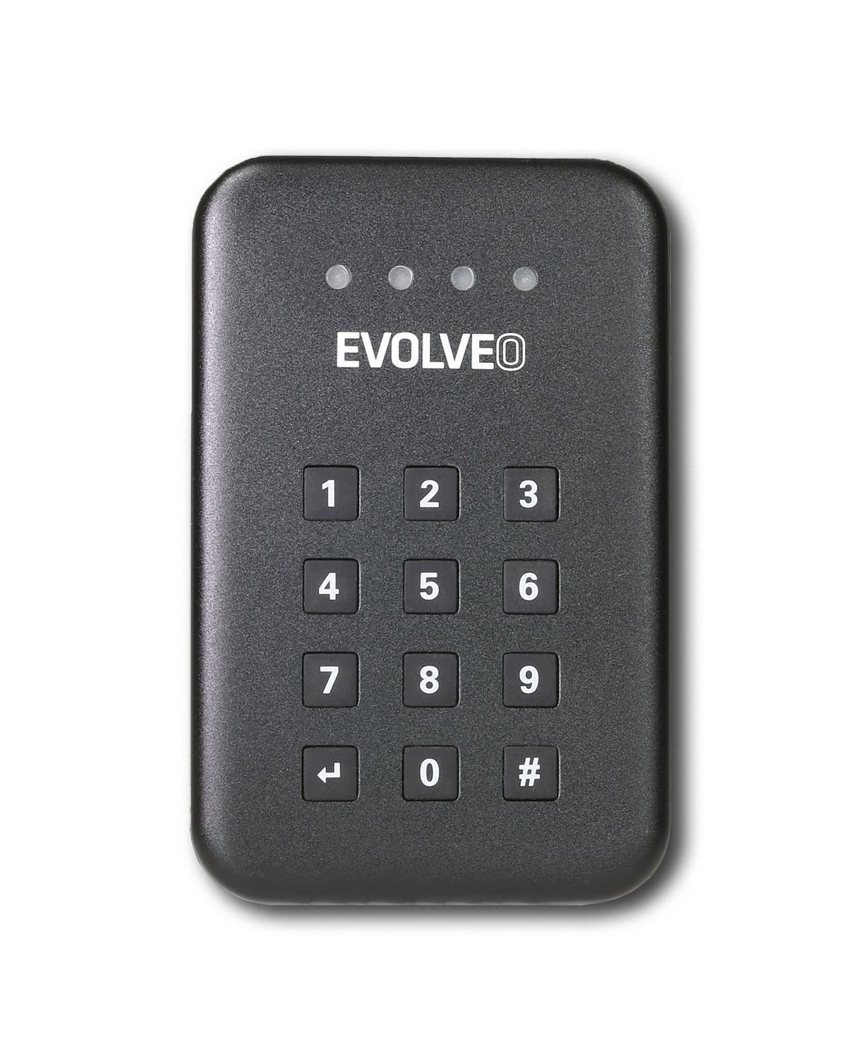 EVOLVEO 2.5" Encrypt 1, externí rámeček na HDD, USB 3.0