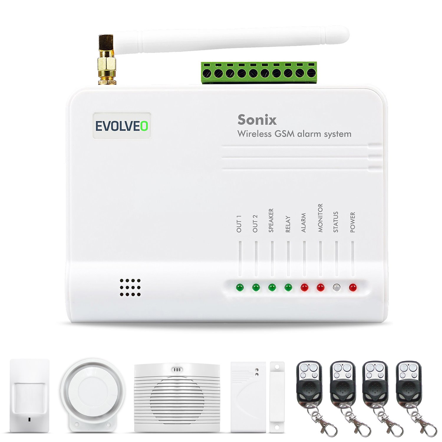 Levně EVOLVEO Sonix - Android/iPhone GSM alarm ALM301