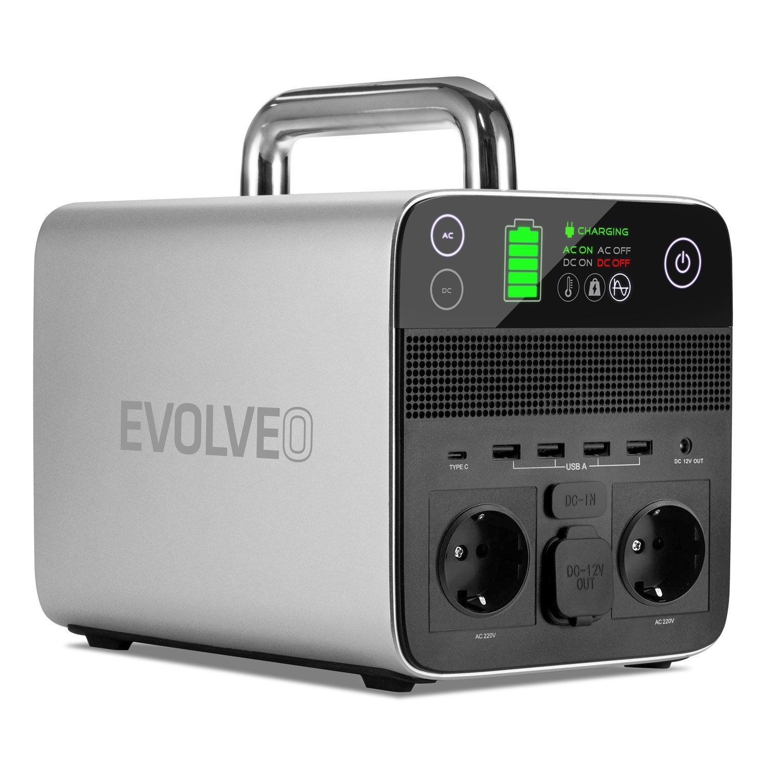 Levně EVOLVEO PowerCharge 500, nabíjecí stanice, 512 Wh