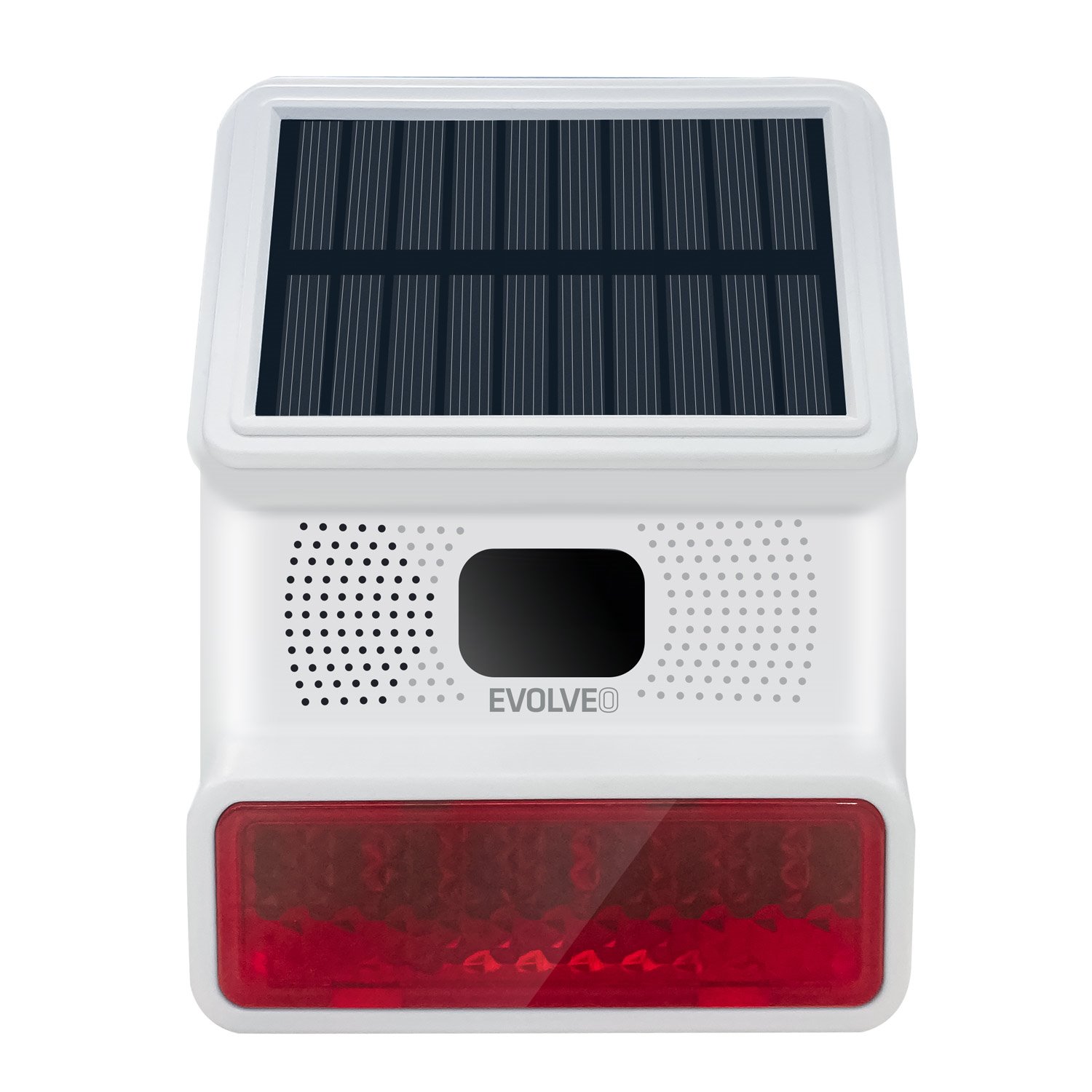 EVOLVEO bezdrátová siréna se solárním napájením pro SecuPro