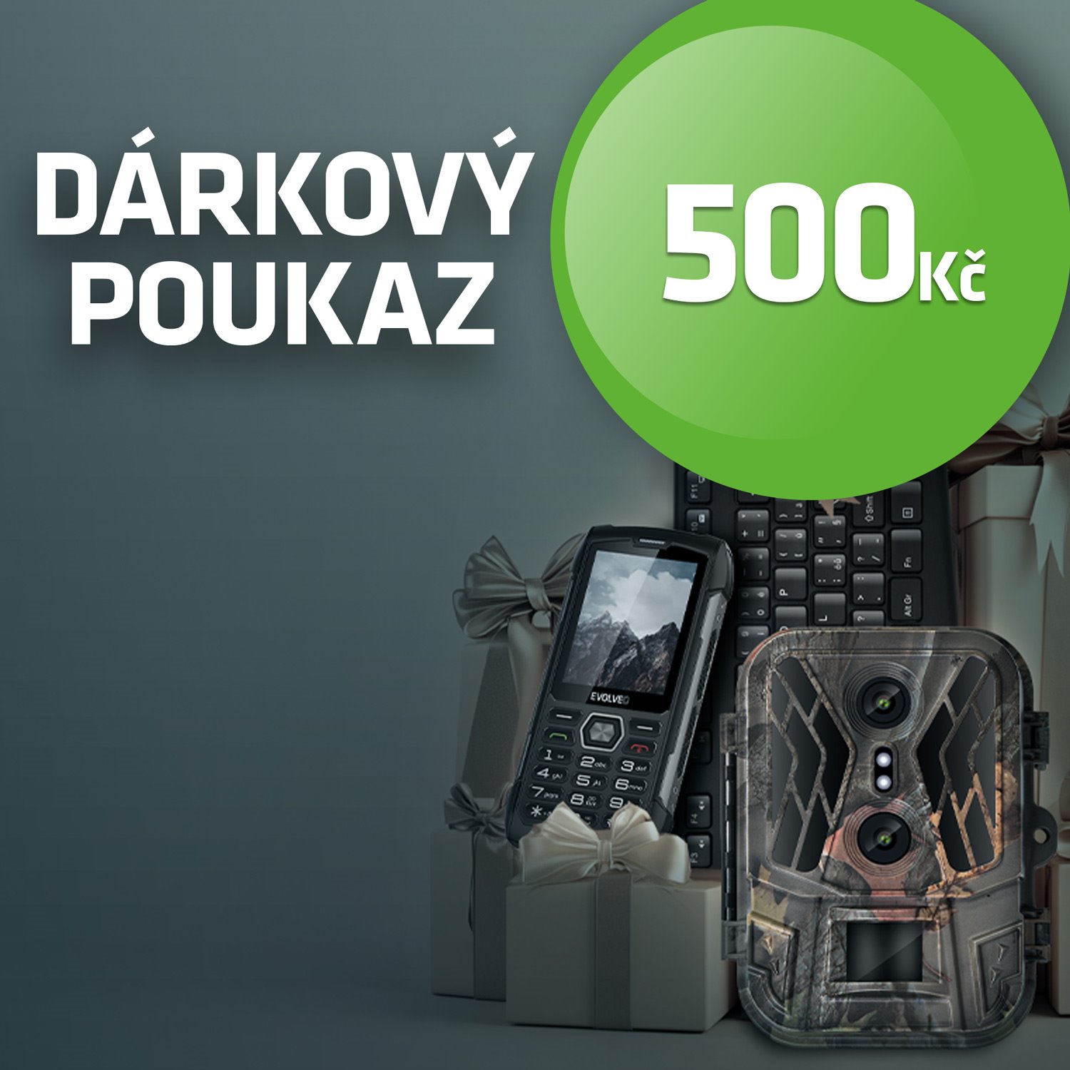 Dárkový poukaz EVOLVEO na 500Kč