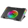 EVOLVEO Ania 16, chladicí podložka pod notebook, 5x ventilátor, RGB podsvícení