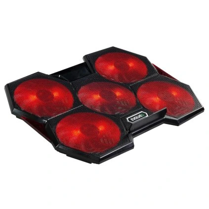 EVOLVEO Ania 14, hűtő alátét notebook számára, piros megvilágítás