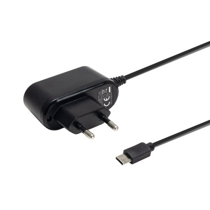 EVOLVEO univerzális USB-C töltő mobiltelefonokhoz, fekete színű