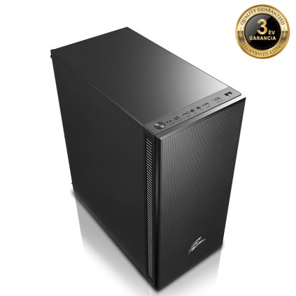EVOLVEO Silens S1, ATX számítógépház, 2x 120 mm-es ventilátorral