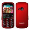 EVOLVEO EasyPhone XS, időseknek való mobiltelefon, piros