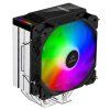 EVOLVEO QuietCool5, CPU-hűtő, 6 hőcsővel, fekete