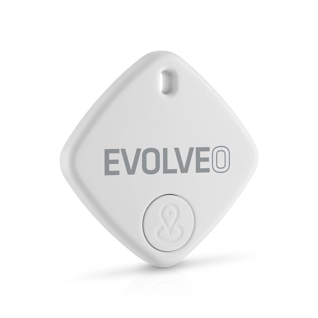 EVOLVEO TrackTag, localizator Bluetooth cu Apple Find My, alb