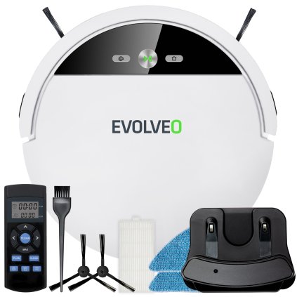 EVOLVEO RoboTrex H6, aspirator robot (ștergere cu apă și stație de încărcare)