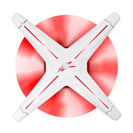 Ventilator EVOLVEO Ptero 12CR, de 120 mm PWM, 4pin, LED roșu, 12V.