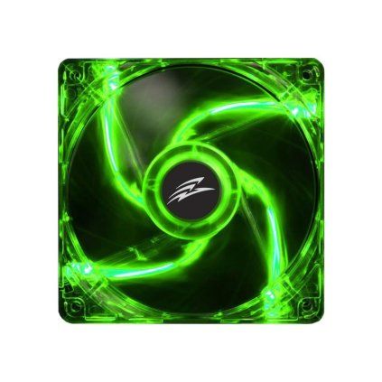 Ventilator EVOLVEO 14L1BL, de 140mm, 4 LED-uri verzi, 3pin