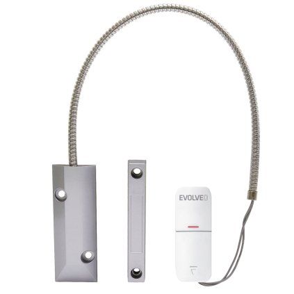 Detector wireless EVOLVEO pentru deschiderea ferestrelor/ușilor, compatibil cu SecuPro/Alarmex Pro