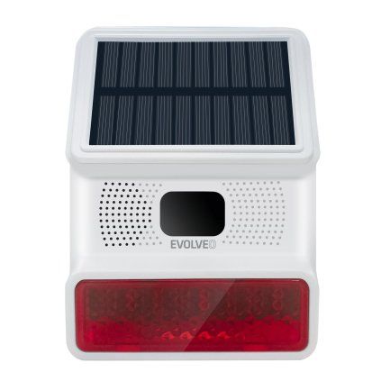 Sirenă wireless EVOLVEO cu alimentare solară pentru SecuPro