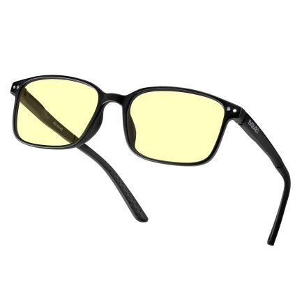EVOLVEO BlueBlock60, ochelari PC, 60% blocarea luminii albastre, non-dioptric, negru