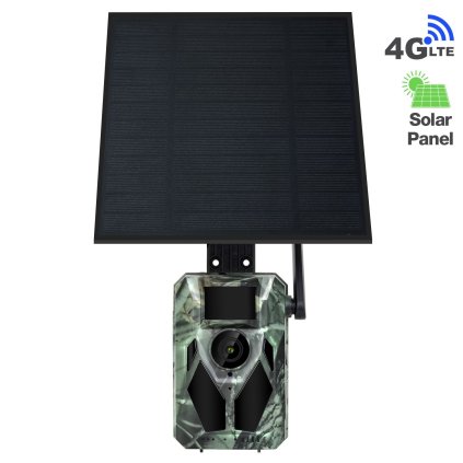 EVOLVEO StrongVision Solar 4G, capcană foto cu 4G, aplicație și panou solar