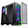 EVOLVEO Ptero Q2+, 2x panou frontal - sticlă/grilă, 4x aerisire, carcasă ATX