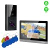 EVOLVEO DoorPhone AHD10, kit de telefon video WiFi pentru acasă cu control al ușii și RFID, monitor de 10”, 32GB