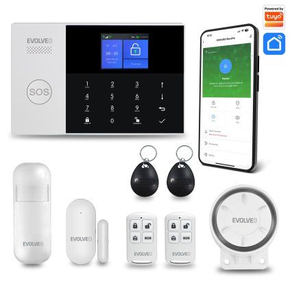EVOLVEO SecuPro2, inteligentný bezdrôtový bezpečnostný systém GSM a Wi-Fi
