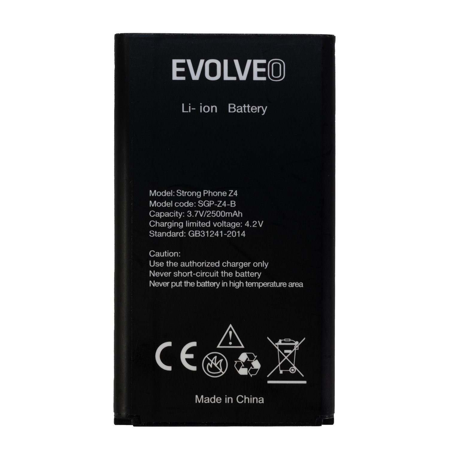 EVOLVEO StrongPhone Z4, originální baterie, 2500 mAh