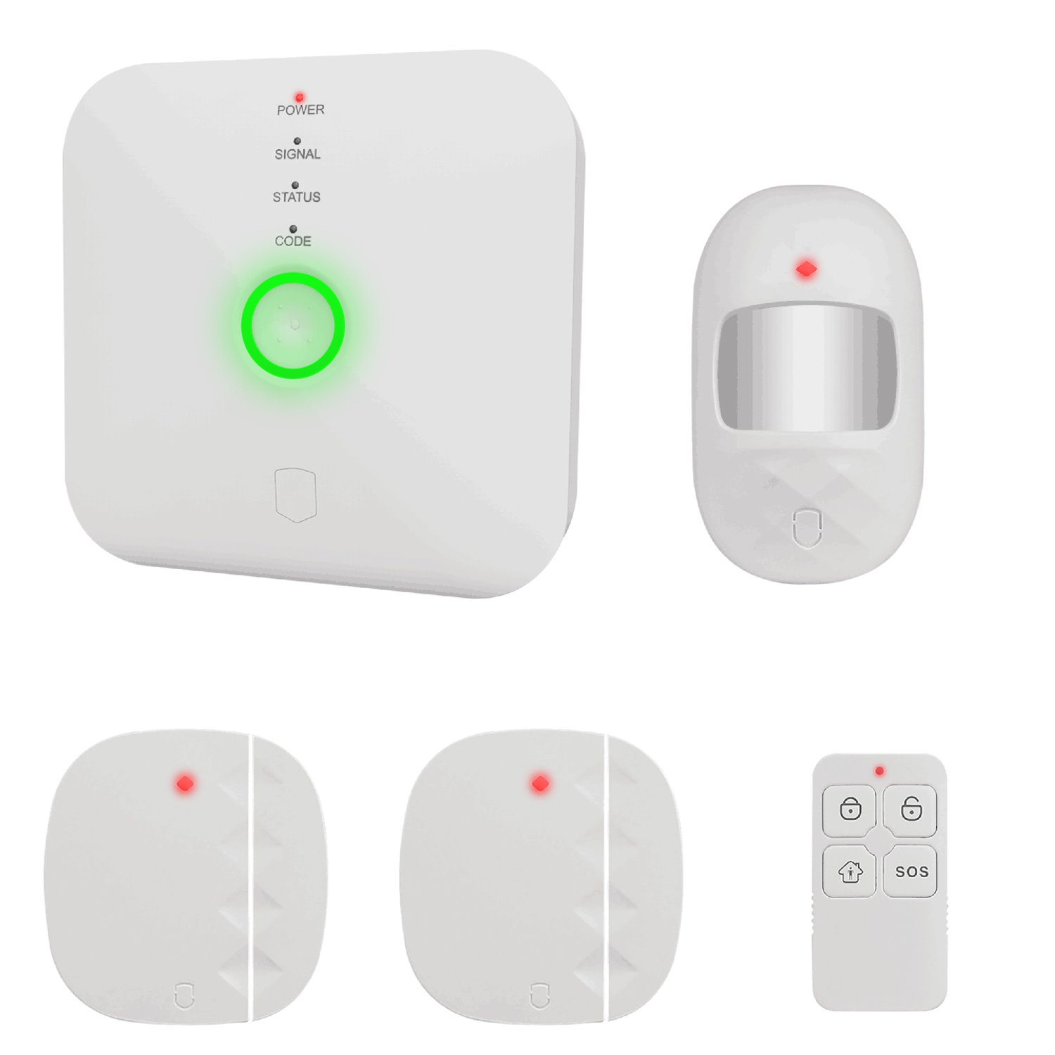 EVOLVEO Sonix Pro, inteligentný bezdrôtový bezpečnostný systém GSM&Wi-Fi