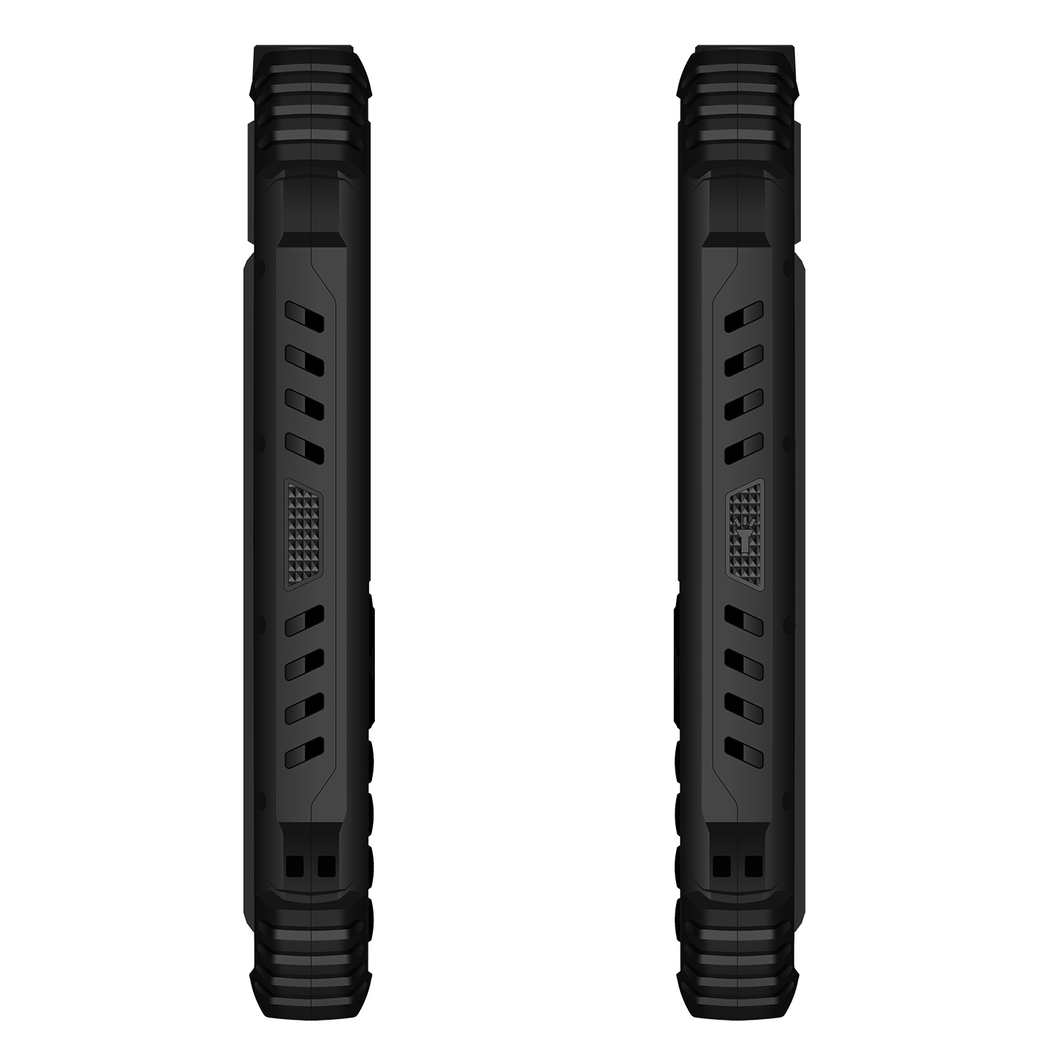 EVOLVEO StrongPhone Q1, vodeodolný odolný telefón Dual SIM, čierná