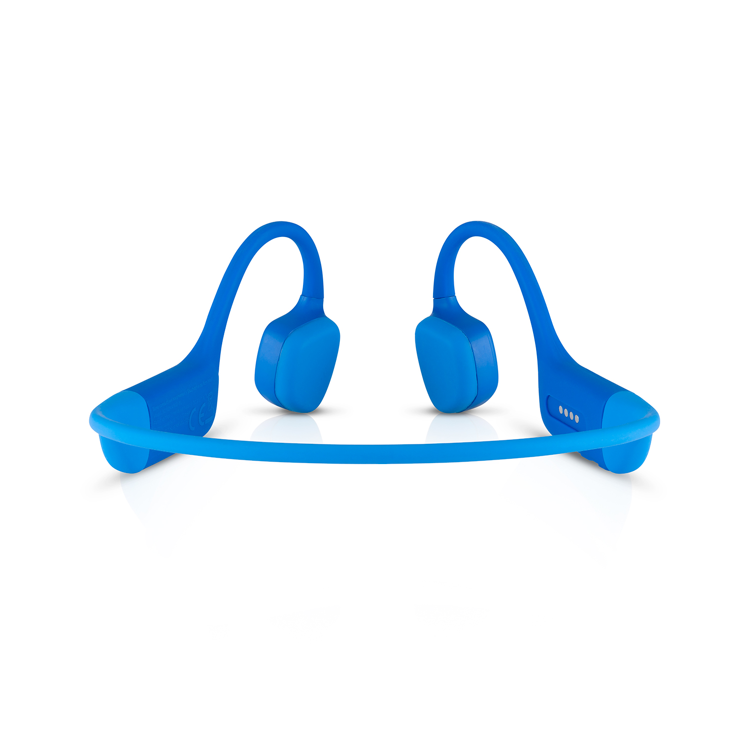 EVOLVEO BoneMax, bezdrôtové slúchadlá na lícne kosti, MP3 32 GB, IPX8, modré