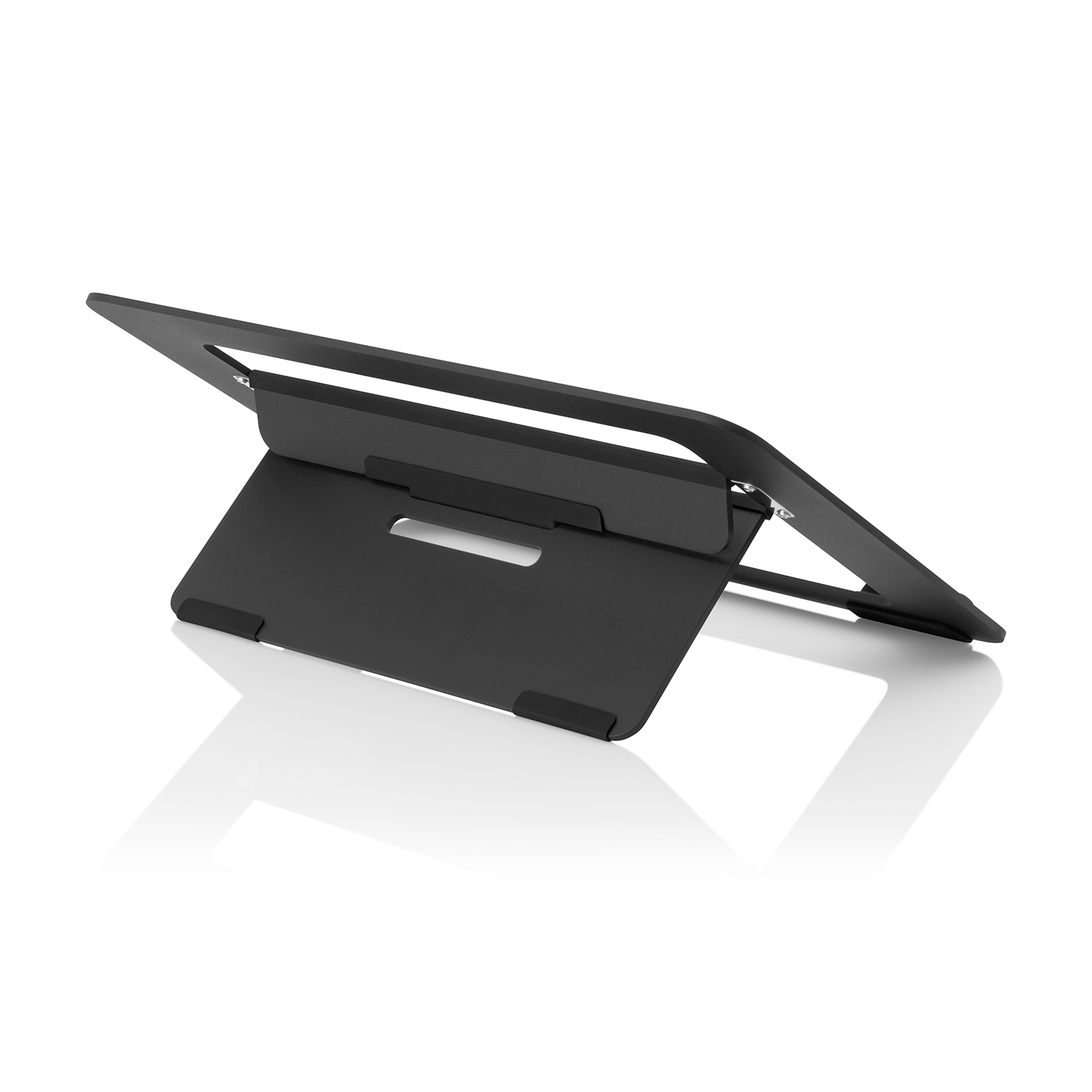 EVOLVEO TopLift, hliníkový stojan na notebook, čierny