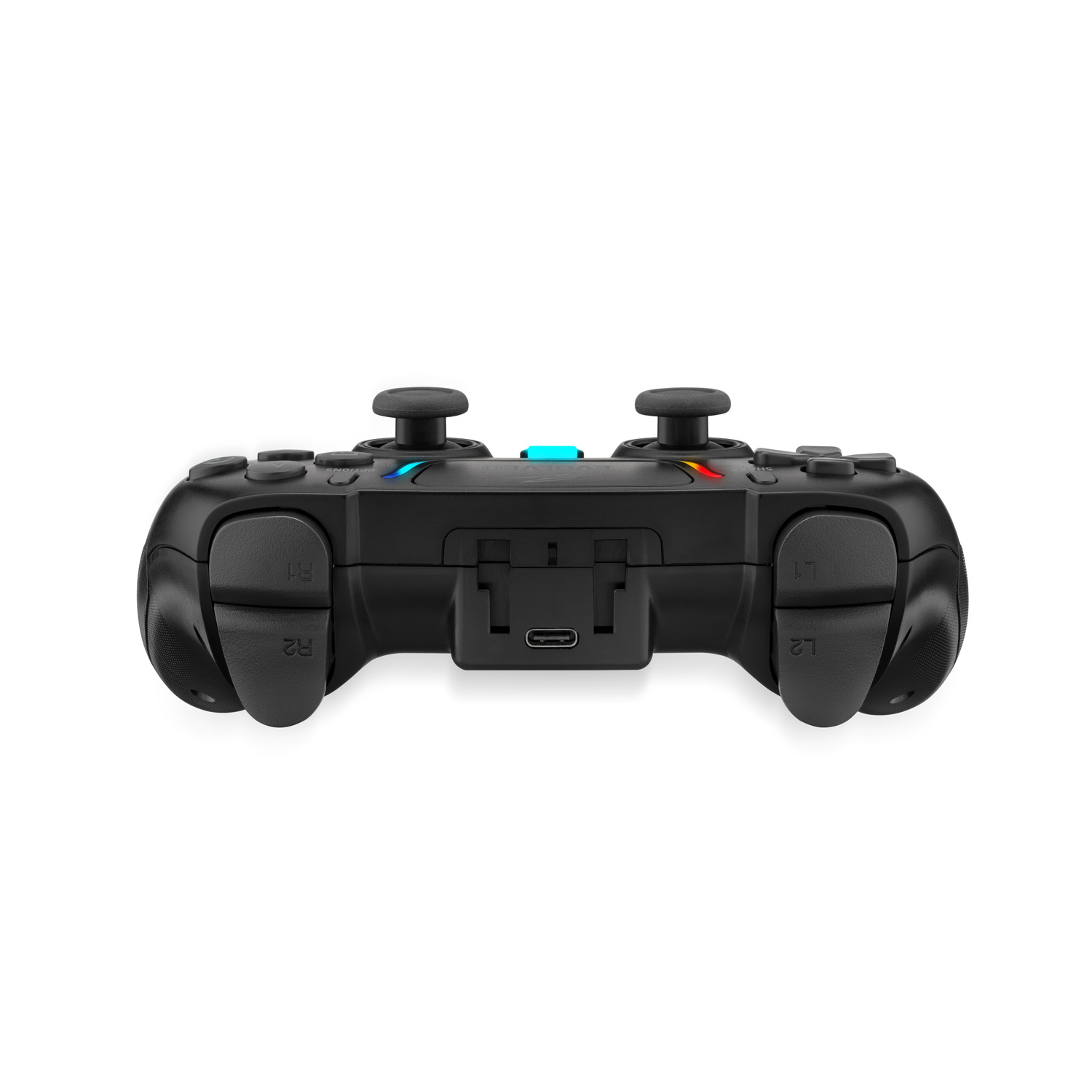 EVOLVEO Ptero2, bezdrôtový a káblový gamepad pre PC, PS3/4/5, iOS, Android, Switch, čierny