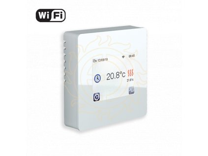 Termostat TFT Wi-Fi (white)