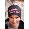 Čepice Až dojedu, dám si víno