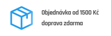 Doprava zdarma od 1500 Kč