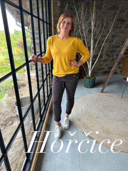 Svetr Basic klasik (Barva Tm. modrá)