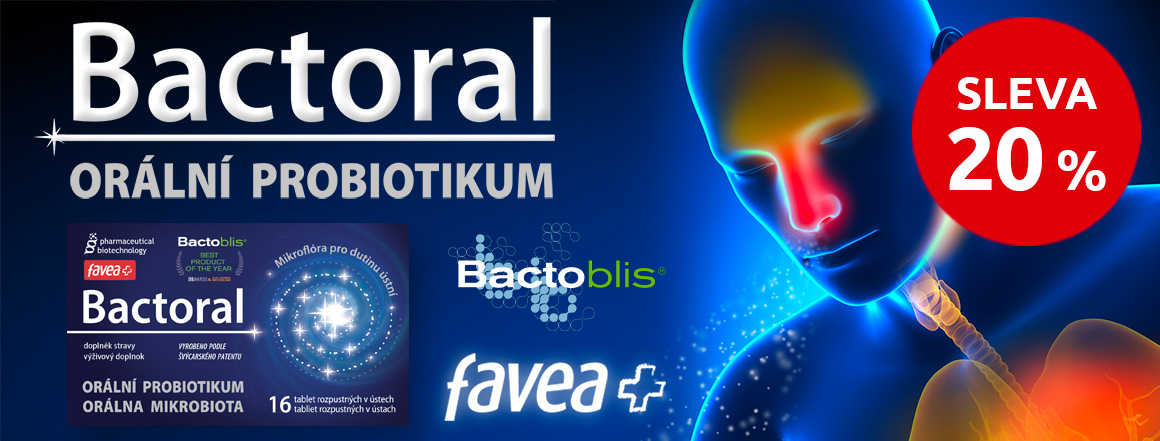 Bactoral 16 sleva 20 %