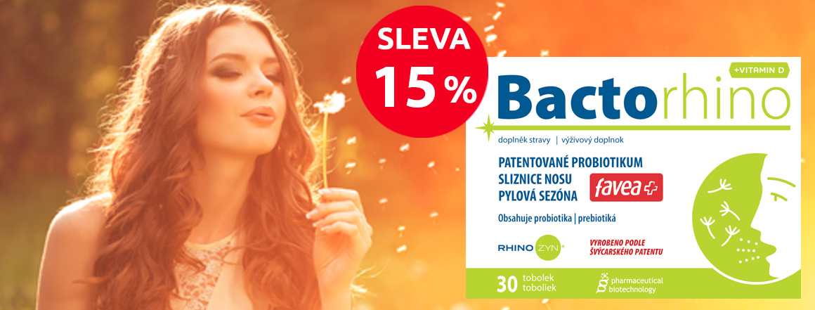 Sleva 15 % na Bactorhino