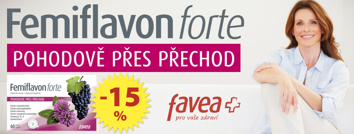 Femiflavon sleva 20 %