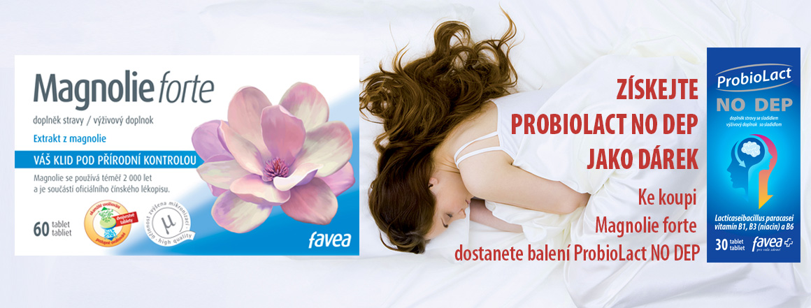 Probiolact No Dep jako dárek k Magnolii Forte