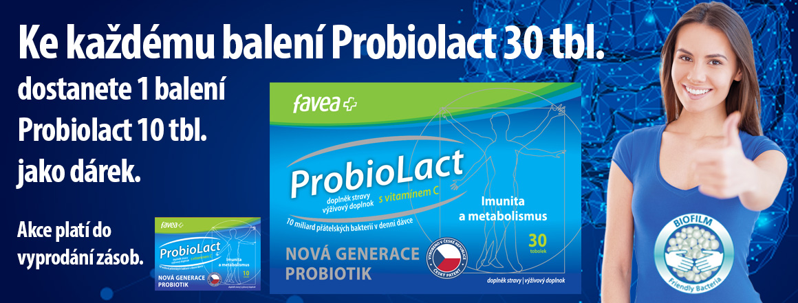 Probiolact 10 zdarma k Probiolactu 30