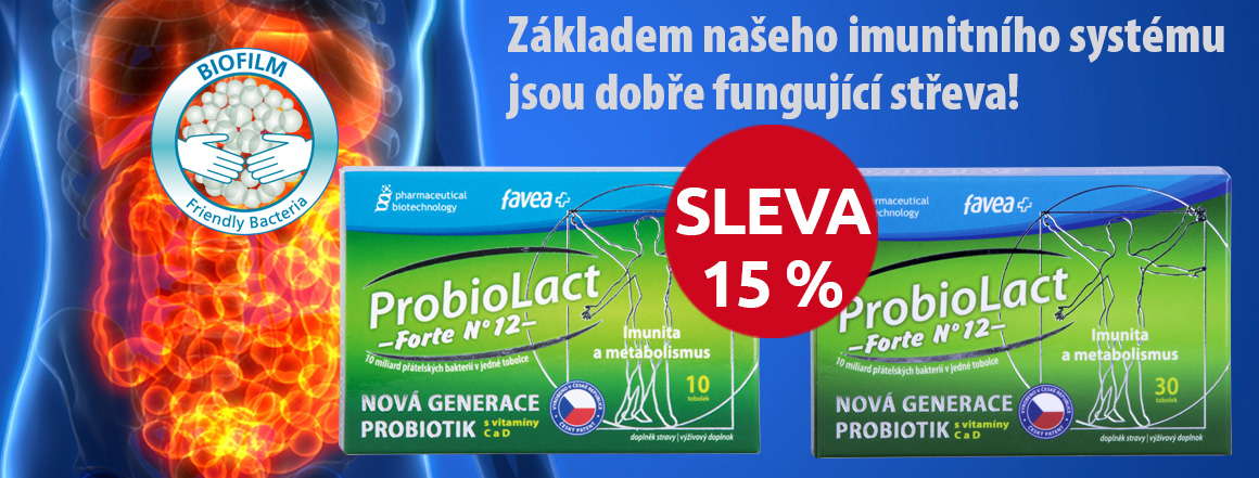 Probiolact forte sleva 15 %