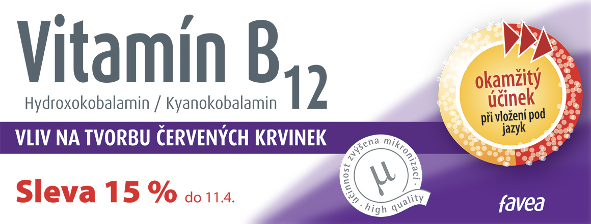 sleva 15 % na vitamín B12