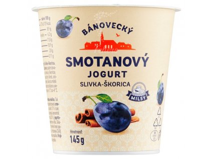 Bánov.smot.jogurt slivka 145g