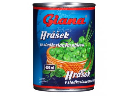 Hrášok 400ml Giana