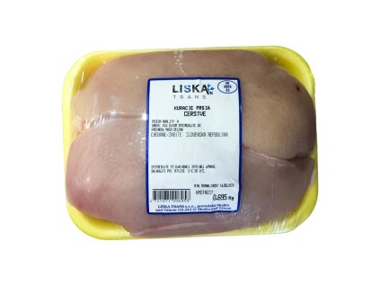 prsia čerstvé