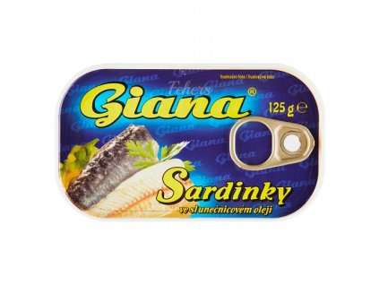 Sardinky v sln.olejiGiana 125g