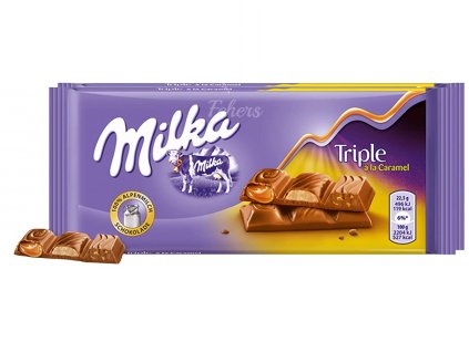 Milka Triple caramel 90g
