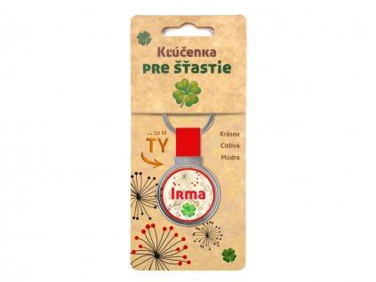Kľúčenka s menom IRMA