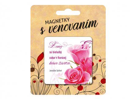 13518 magnetka s citatom pre zeny