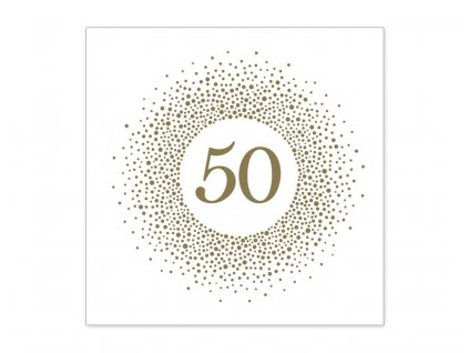 Servítky Výročie "50"