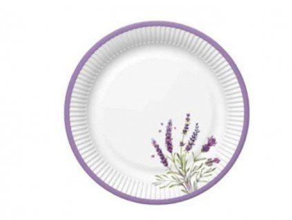 20890 velke tanieriky 8ks levandula